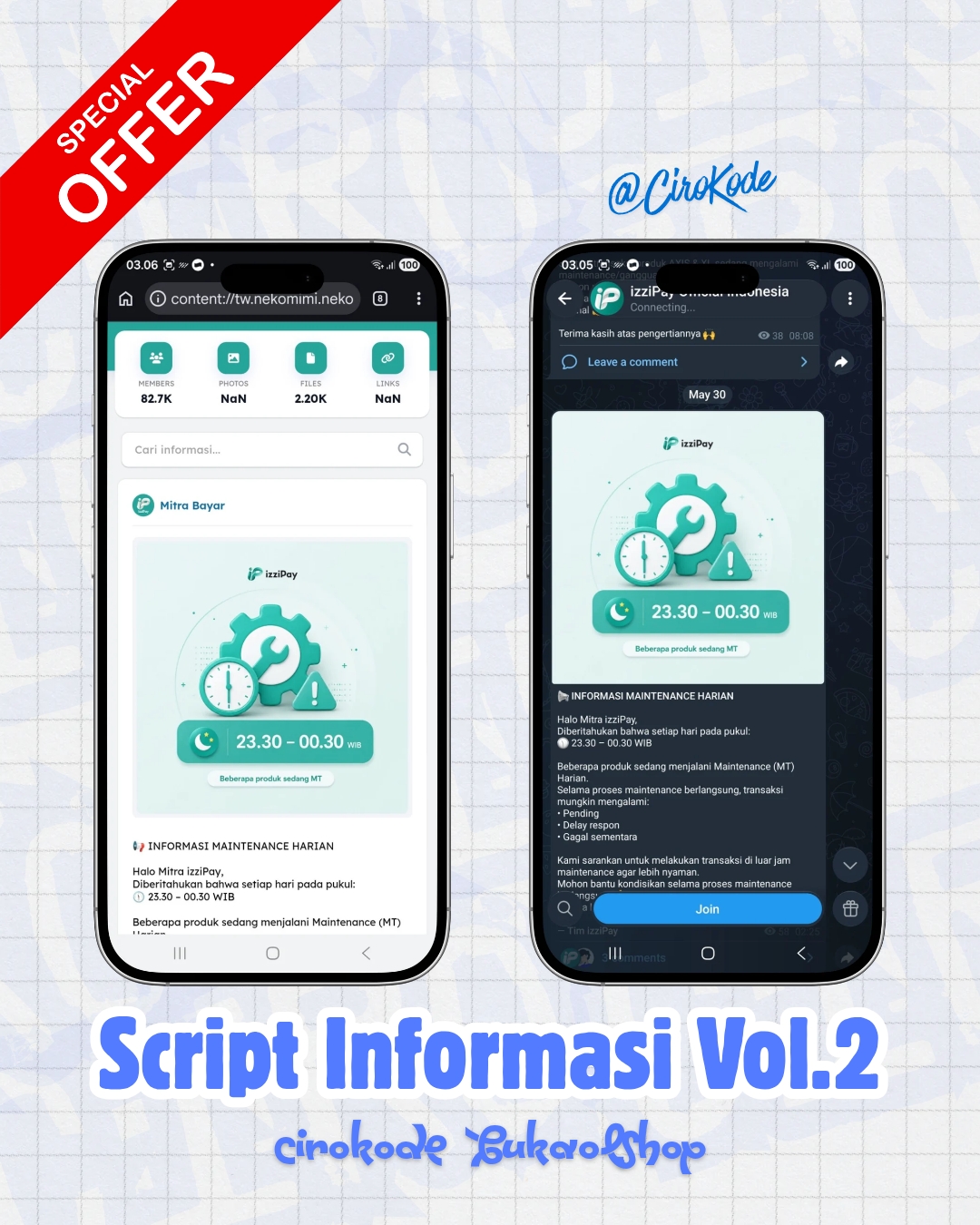 Script Informasi Vol.2