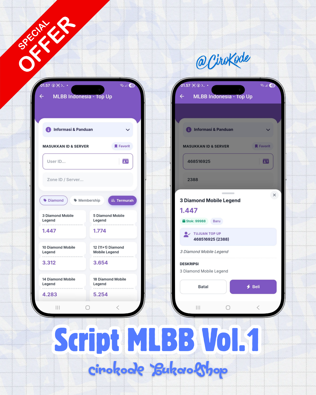 Script Mobile Legends Vol.1